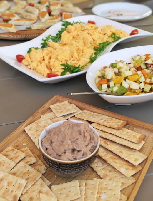 Brunch - Eggs Benedict - avocado toast - granola - fruits - tuna pate - Brekafast Pula - Istria - Croatia 3